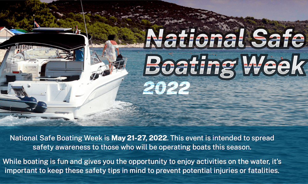 National Safe Boating Week - Featured Image