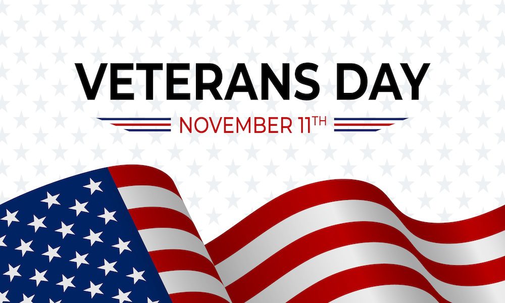 Honoring Our Veterans Our Heartfelt Tributes blog - veterans day november 11th with american flag